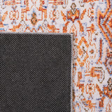 Safavieh Machine Washable Tucson Tsn166B Beige/Rust Rug.