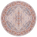 Safavieh Machine Washable Tucson Tsn166B Beige/Rust Rug.