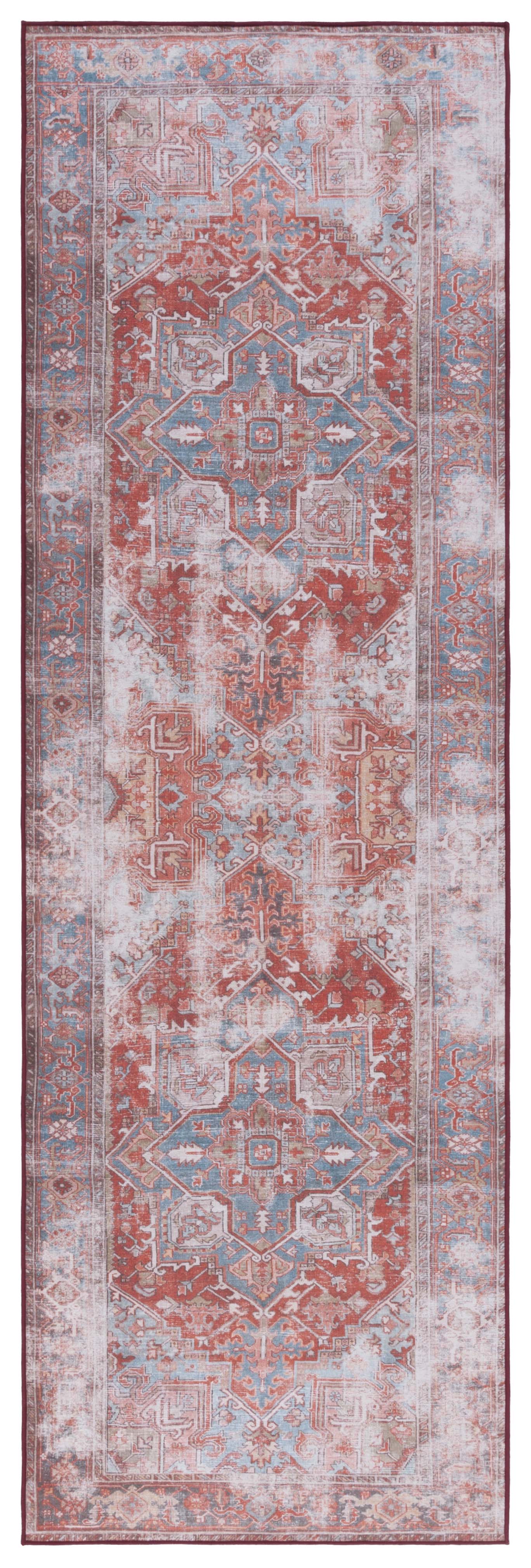 Safavieh Tucson Tsn167P Rust/Blue Area Rug