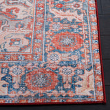 Safavieh Machine Washable Tucson Tsn168P Rust/Navy Rug.