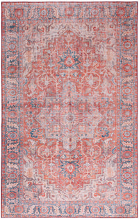 Safavieh Tucson Tsn168P Rust/Navy Area Rug