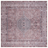 Safavieh Machine Washable Tucson Tsn169P Light Rust/Beige Rug.