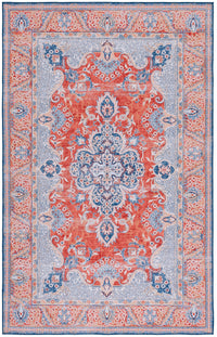 Safavieh Tucson Tsn171P Rust/Blue Area Rug