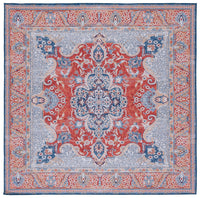 Safavieh Tucson Tsn171P Rust/Blue Area Rug