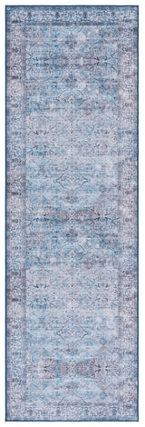 Safavieh Machine Washable Tucson Tsn173J Aqua/Pink Rug.