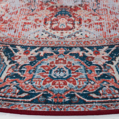 Safavieh Tucson Tsn177P Rust/Navy Area Rug