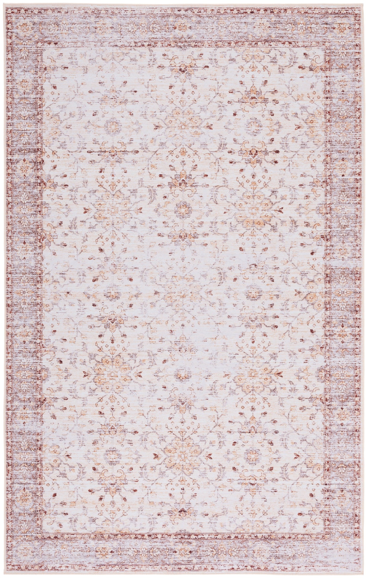Safavieh Machine Washable Tucson Tsn179B Beige/Gold Rug.