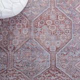 Safavieh Machine Washable Tucson Tsn180F Grey/Rust Rug.