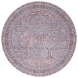 Safavieh Machine Washable Tucson Tsn180F Grey/Rust Rug.