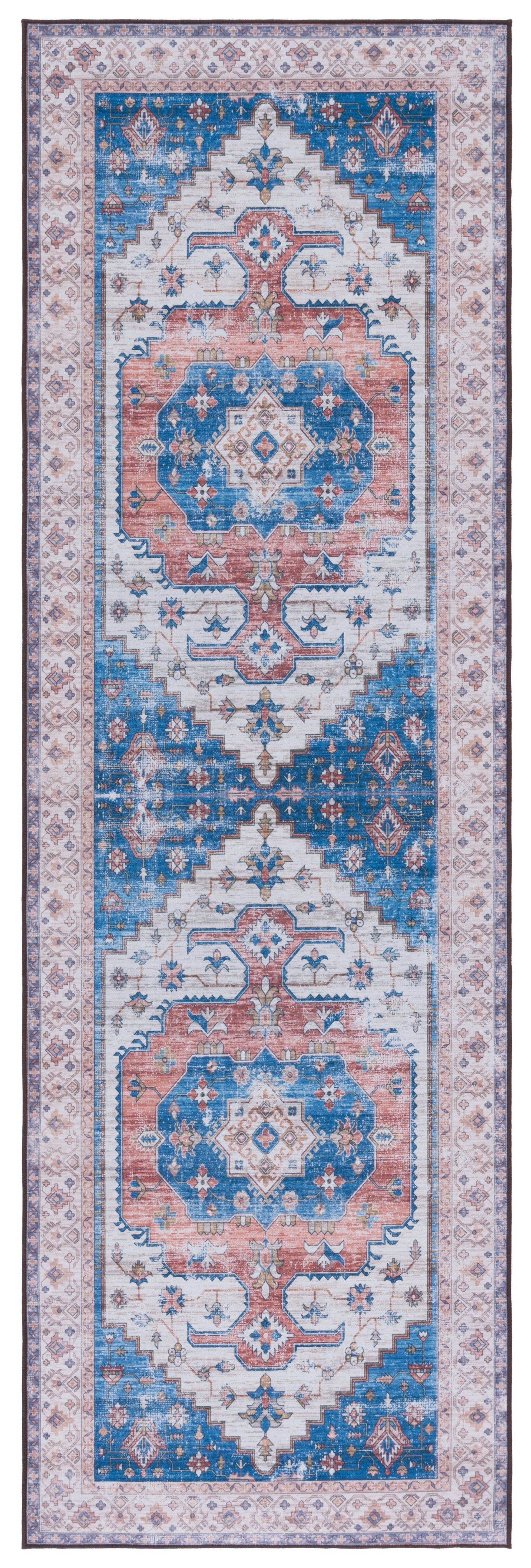 Safavieh Tucson Tsn181B Beige/Blue Area Rug