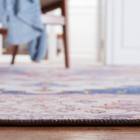 Safavieh Machine Washable Tucson Tsn181B Beige/Blue Rug.