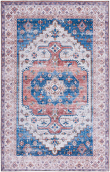 Safavieh Machine Washable Tucson Tsn181B Beige/Blue Rug.