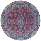 Safavieh Machine Washable Tucson Tsn182Q Red/Navy Rug.