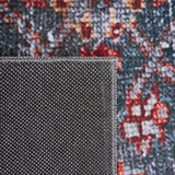 Safavieh Machine Washable Tucson Tsn183M Blue/Rust Rug.