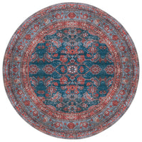 Safavieh Tucson Tsn183M Blue/Rust Area Rug