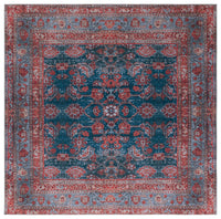 Safavieh Tucson Tsn183M Blue/Rust Area Rug