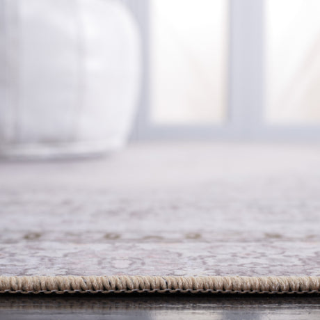 Safavieh Machine Washable Tucson Tsn184B Beige/Light Green Rug.