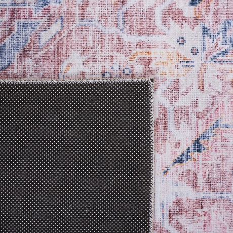 Safavieh Machine Washable Tucson Tsn185P Rust/Beige Rug.