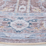 Safavieh Machine Washable Tucson Tsn185P Rust/Beige Rug.