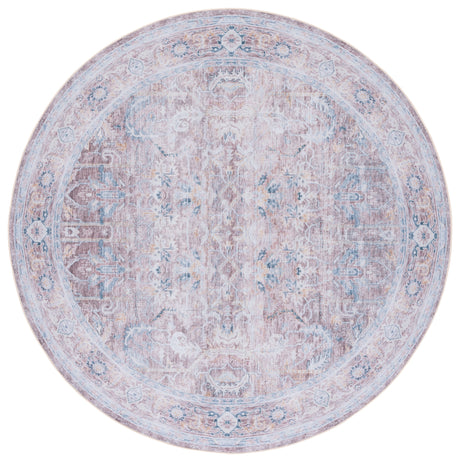 Safavieh Machine Washable Tucson Tsn185P Rust/Beige Rug.
