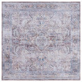 Safavieh Machine Washable Tucson Tsn185P Rust/Beige Rug.