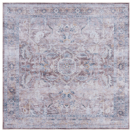 Safavieh Machine Washable Tucson Tsn185P Rust/Beige Rug.