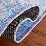 Safavieh Machine Washable Tucson Tsn185V Purple/Blue Rug.