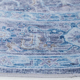 Safavieh Machine Washable Tucson Tsn185V Purple/Blue Rug.
