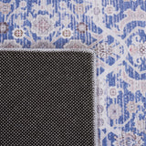 Safavieh Machine Washable Tucson Tsn186M Blue/Rust Rug.