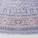Safavieh Machine Washable Tucson Tsn186M Blue/Rust Rug.