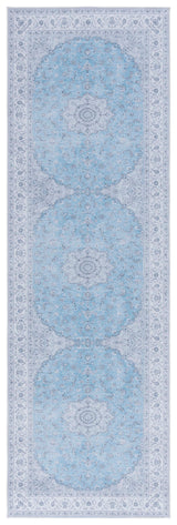 Safavieh Machine Washable Tucson Tsn187M Blue/Grey Rug.