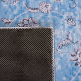 Safavieh Machine Washable Tucson Tsn187M Blue/Grey Rug.