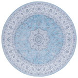 Safavieh Machine Washable Tucson Tsn187M Blue/Grey Rug.