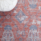 Safavieh Machine Washable Tucson Tsn188P Rust/Beige Rug.