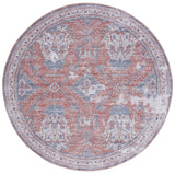 Safavieh Machine Washable Tucson Tsn188P Rust/Beige Rug.