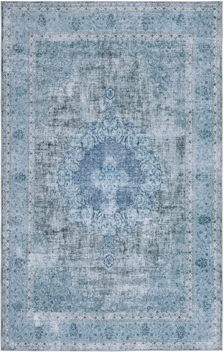 Safavieh Machine Washable Tucson Tsn190X Green/Green Rug.