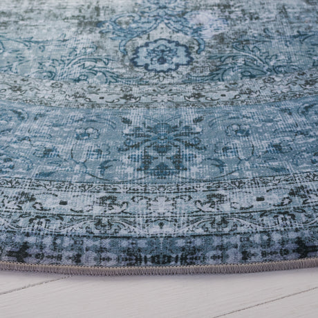 Safavieh Machine Washable Tucson Tsn190X Green/Green Rug.