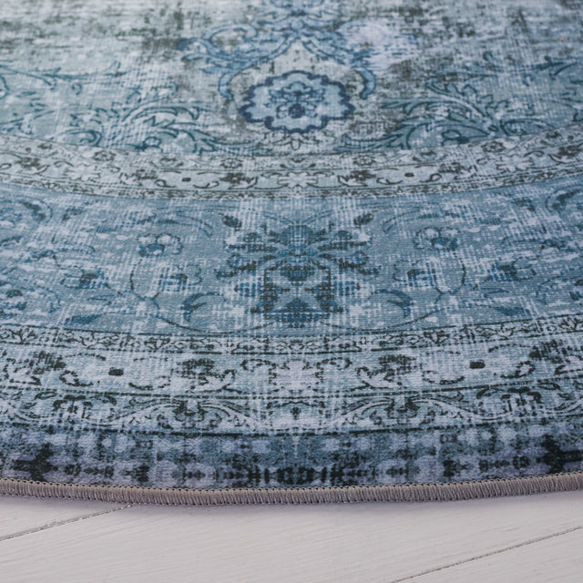Safavieh Machine Washable Tucson Tsn190X Green/Green Rug.