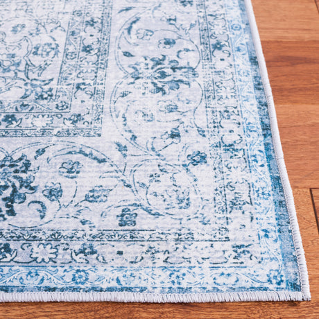 Safavieh Machine Washable Tucson Tsn190Y Green/Grey Rug.