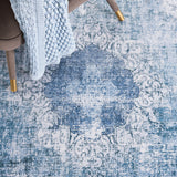 Safavieh Machine Washable Tucson Tsn190Y Green/Grey Rug.