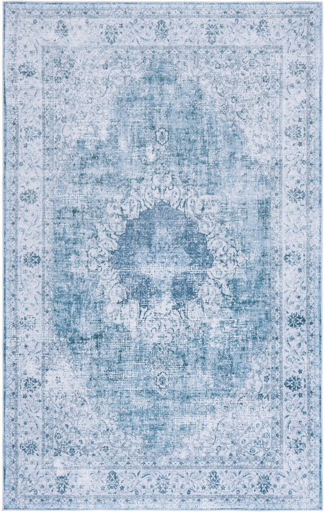 Safavieh Machine Washable Tucson Tsn190Y Green/Grey Rug.