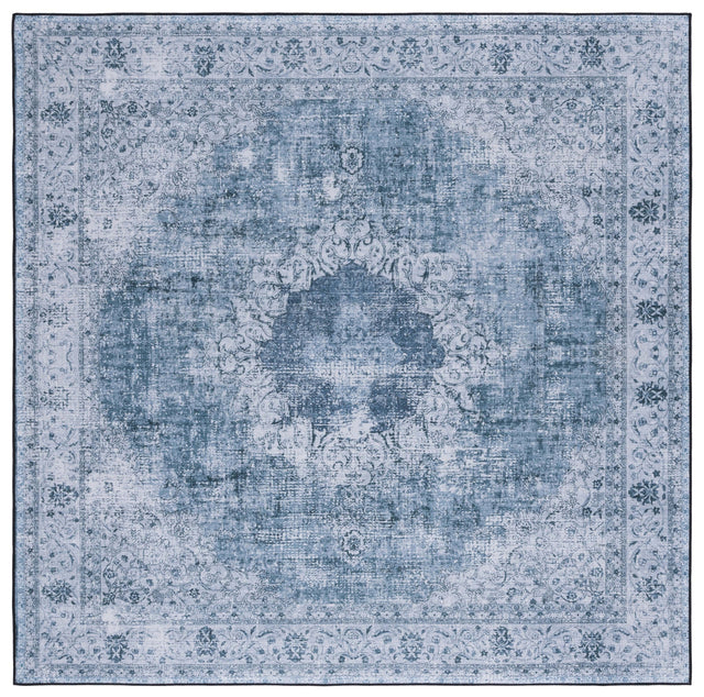 Safavieh Machine Washable Tucson Tsn190Y Green/Grey Rug.