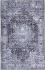Safavieh Machine Washable Tucson Tsn190Z Black/Grey Rug.