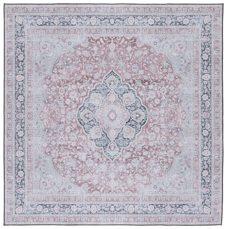 Safavieh Machine Washable Tucson Tsn191P Rust/Sage Rug.