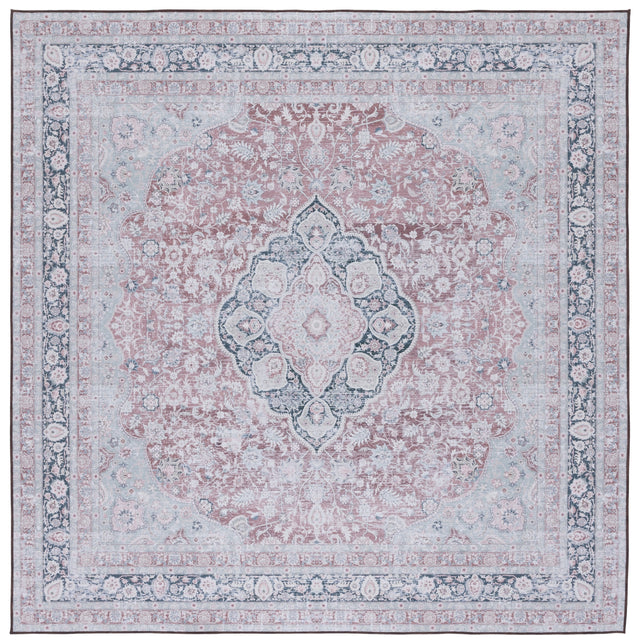 Safavieh Machine Washable Tucson Tsn191P Rust/Sage Rug.