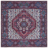 Safavieh Machine Washable Tucson Tsn192Q Red/Blue Rug.