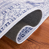 Safavieh Machine Washable Tucson Tsn193F Grey/Navy Rug.
