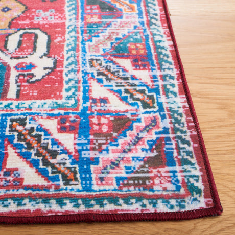 Safavieh Machine Washable Tucson Tsn194B Beige/Rust Rug.