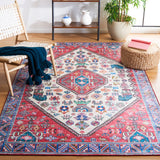 Safavieh Machine Washable Tucson Tsn194B Beige/Rust Rug.