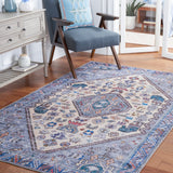 Safavieh Machine Washable Tucson Tsn194C Beige/Grey Rug.